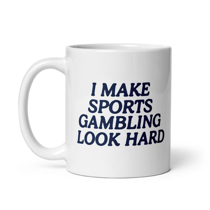 sports gambling mug
